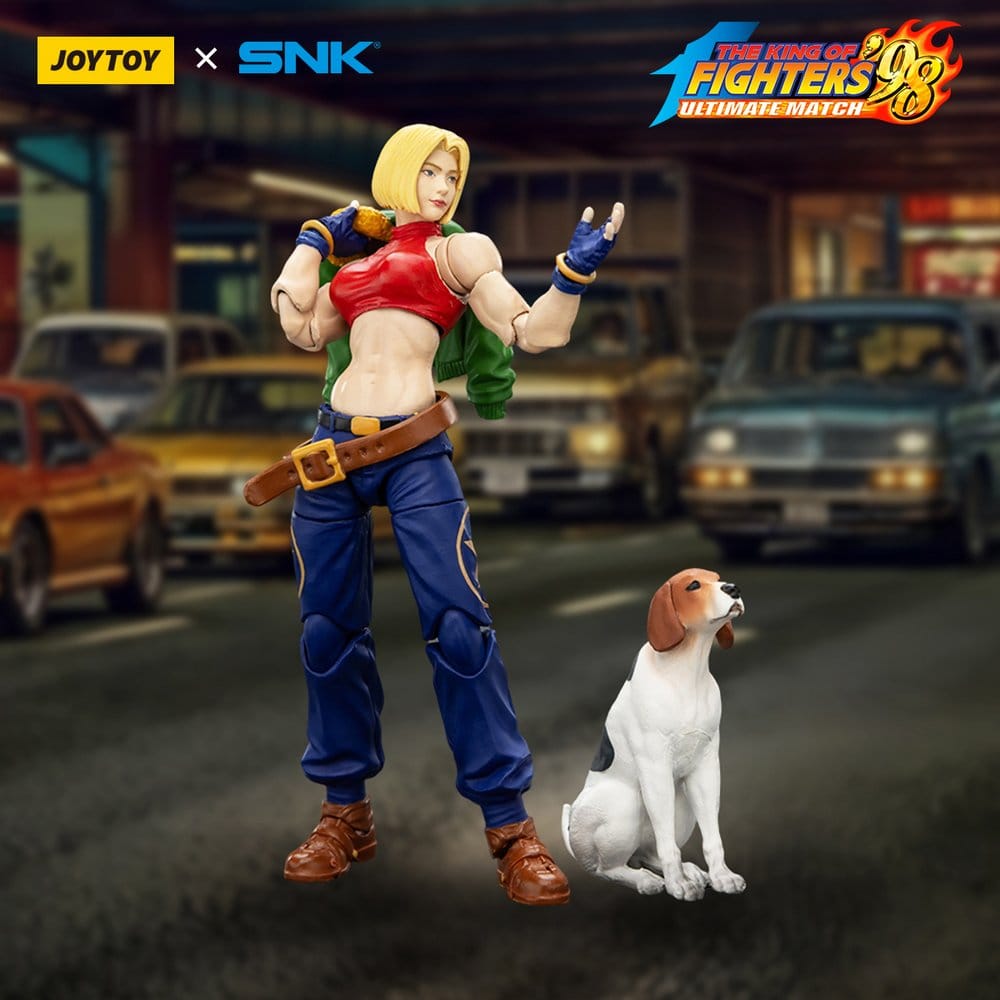 The King of Fighters '98 Ultimate Match Action Figure Blue Mary 11 cm