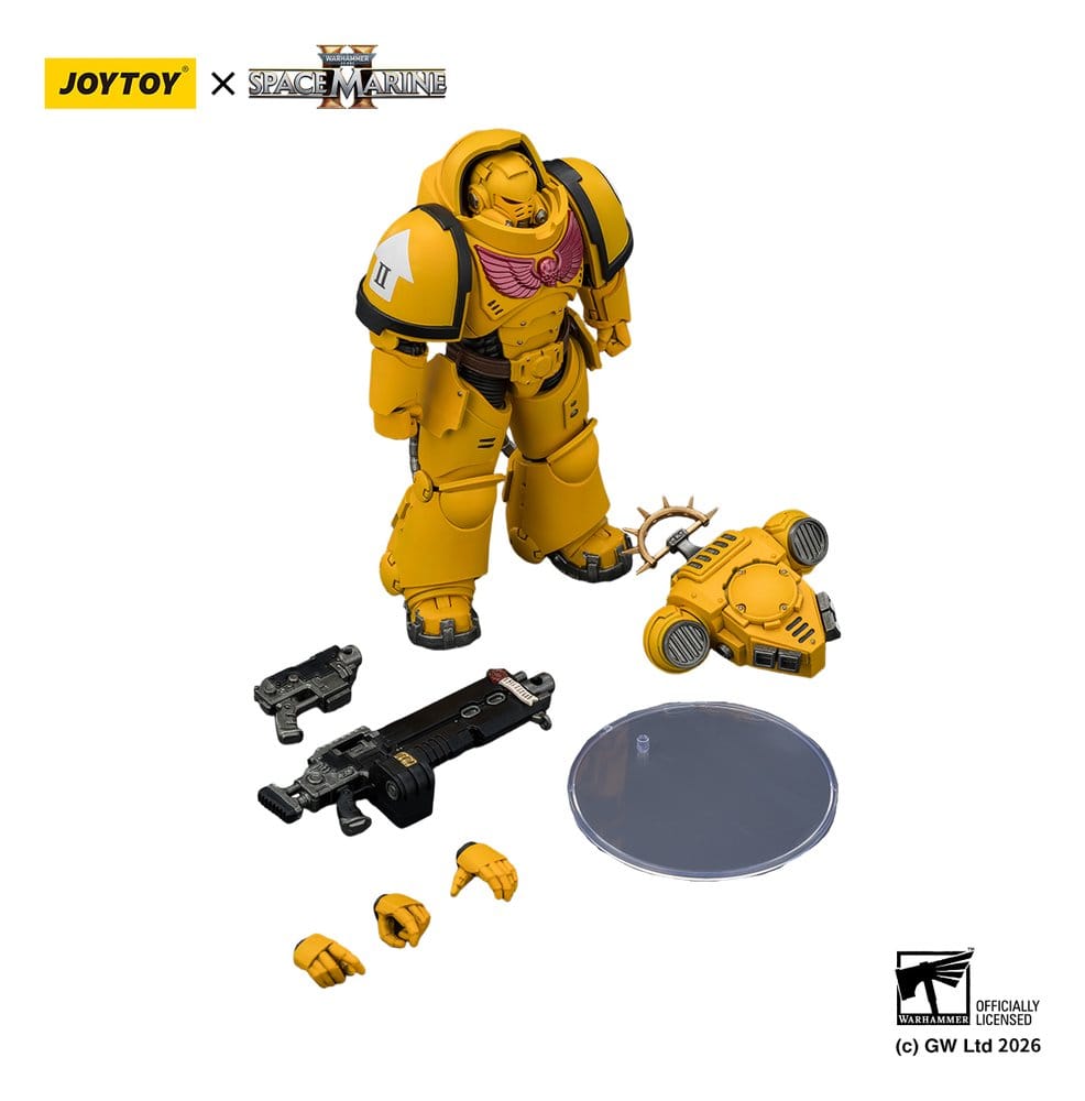 Warhammer 40,000 Action Figure Game Edition Imperial Fists Heavy Intercessor 13 cm