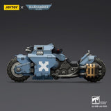 Warhammer 40,000 Raider-pattern Combat Bike Space Wolves with twin-linked bolt rifles 22 cm