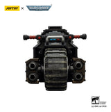 Warhammer 40,000 Raider-pattern Combat Bike Raven Guard with twin-linked bolt rifles 22 cm