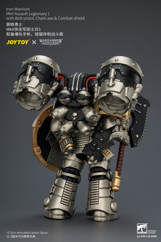Warhammer The Horus Heresy Action Figure Iron Warriors MkII Assault Legionary 1 12 cm