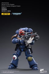 Warhammer 40k Action Figure 1/18 Ultramarines Heroes of the Chapter Brother Veteran Sergeant Castor 12 cm