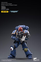 Warhammer 40k Action Figure 1/18 Ultramarines Heroes of the Chapter Brother Veteran Sergeant Castor 12 cm