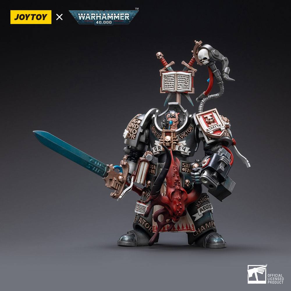 Warhammer 40k Action Figure 1/18 Grey Knights Terminator Incanus Neodan 13 cm