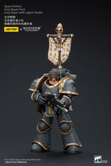 Warhammer The Horus Heresy Action Figure 1/18 Space Wolves Grey Slayer Pack Grey Slayer With Legion Vexilla 12 cm