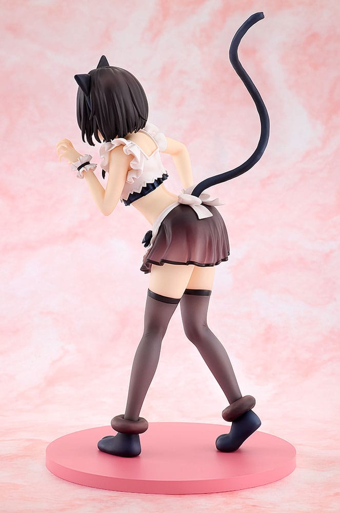 Konosuba God's blessing on this wonderful world! PVC Statue Megumin: Light Novel Catgirl Maid Ver. 16 cm