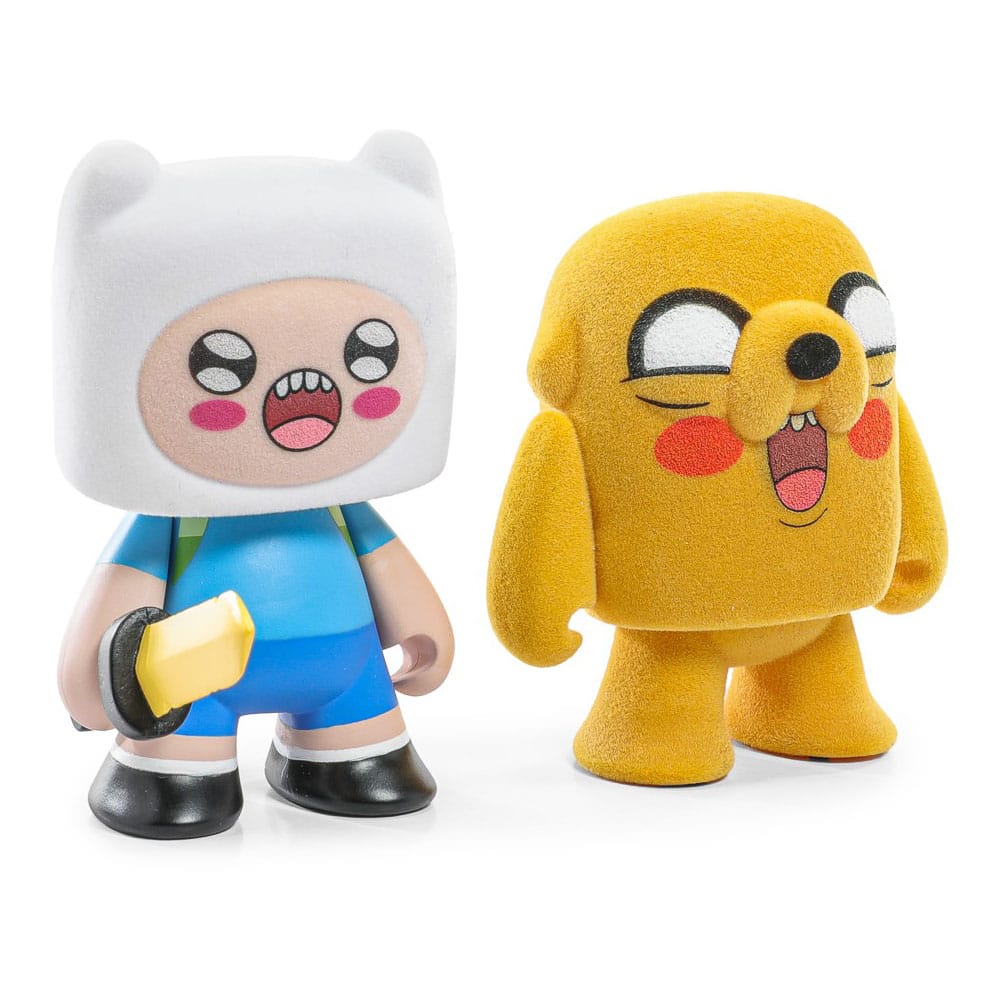 Adventure Time Mini-Figure 2-Pack Finn & Jake Flocked 7 cm