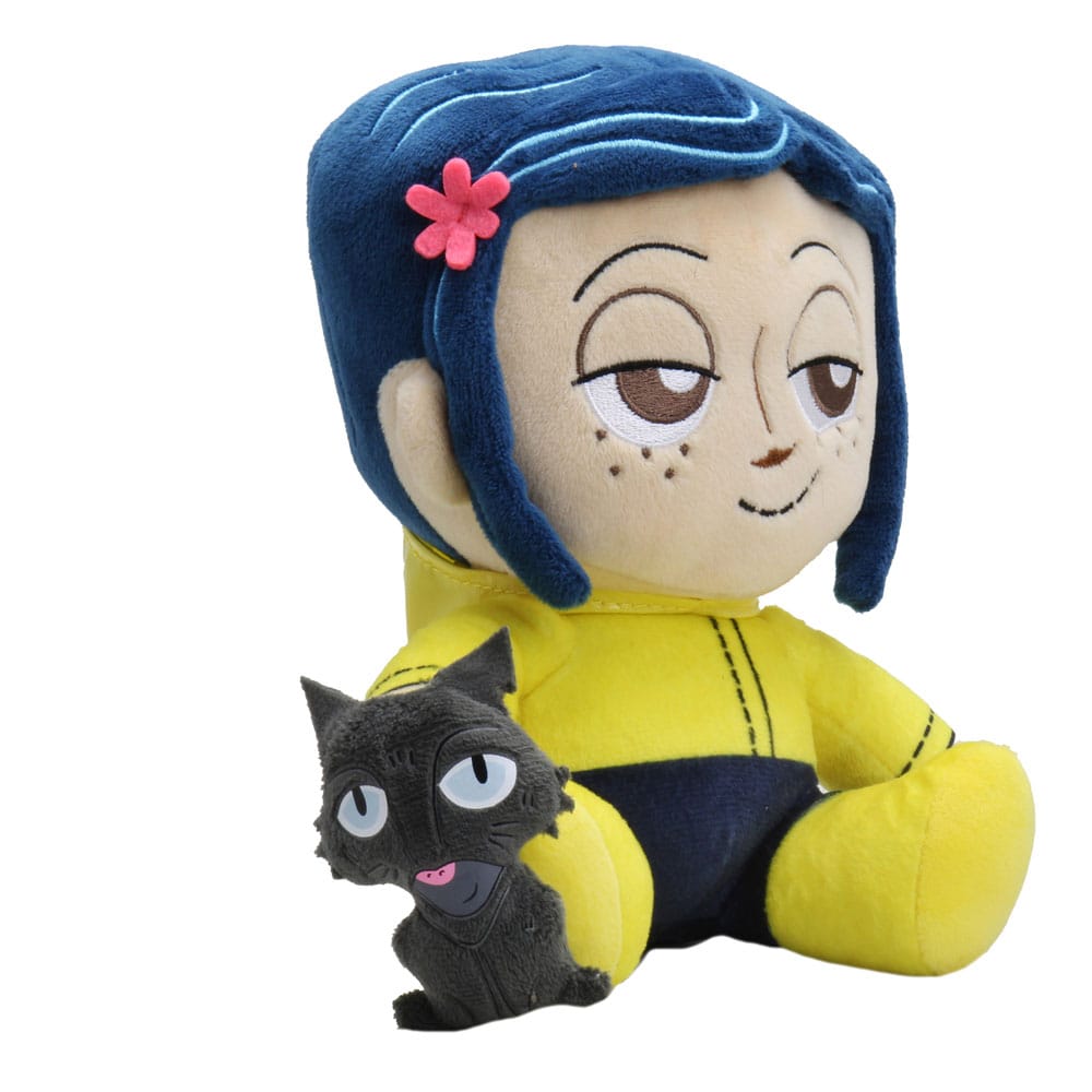 Coraline Phunny Plush Figure Coraline and the Cat 20 cm