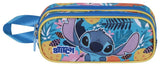Lilo & Stitch 3D Double Pencil case Colors Turquoise