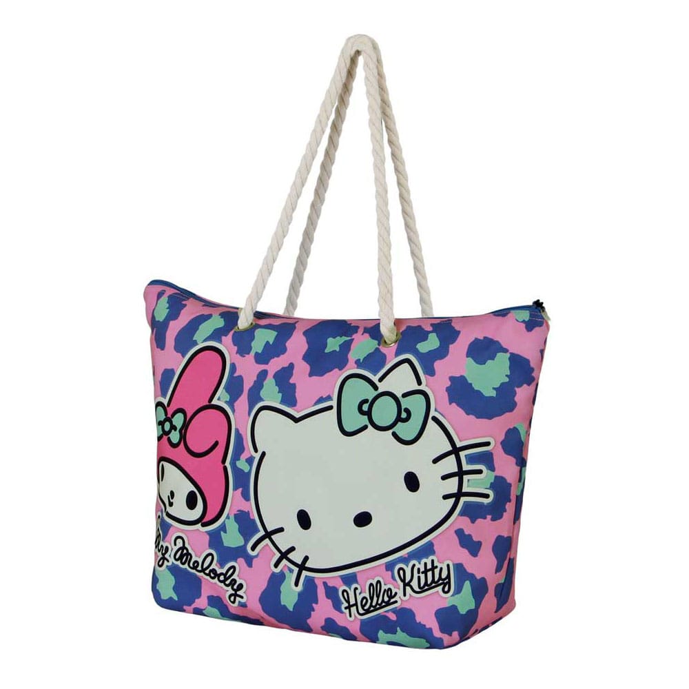 Sanrio Soleil Beach Bag Hello Kitty Safari Pink