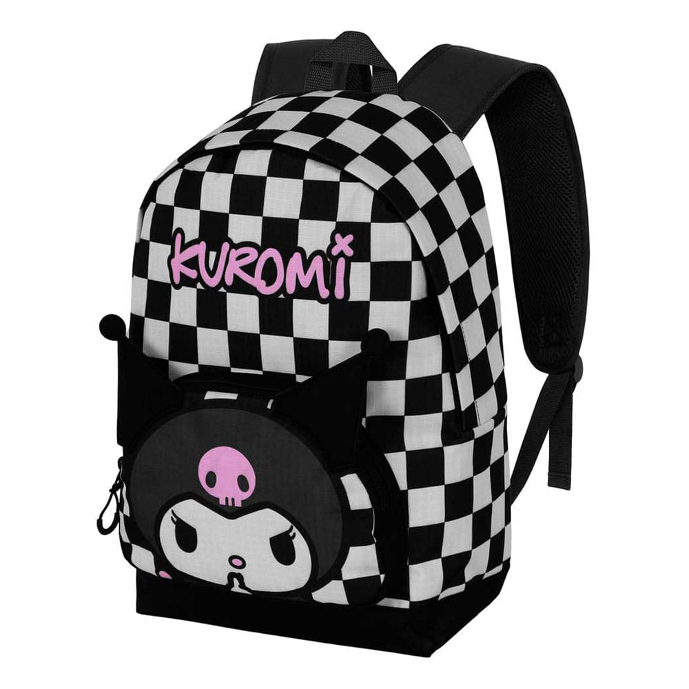 Sanrio Fan HS Backpack Kuromi B & W 2.2 Black