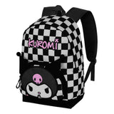 Sanrio Fan HS Backpack Kuromi B & W 2.2 Black