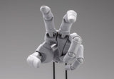 Takahiro Kagami PVC Artist Support Item Hand 1/1 Model Men /L Gray 22 cm