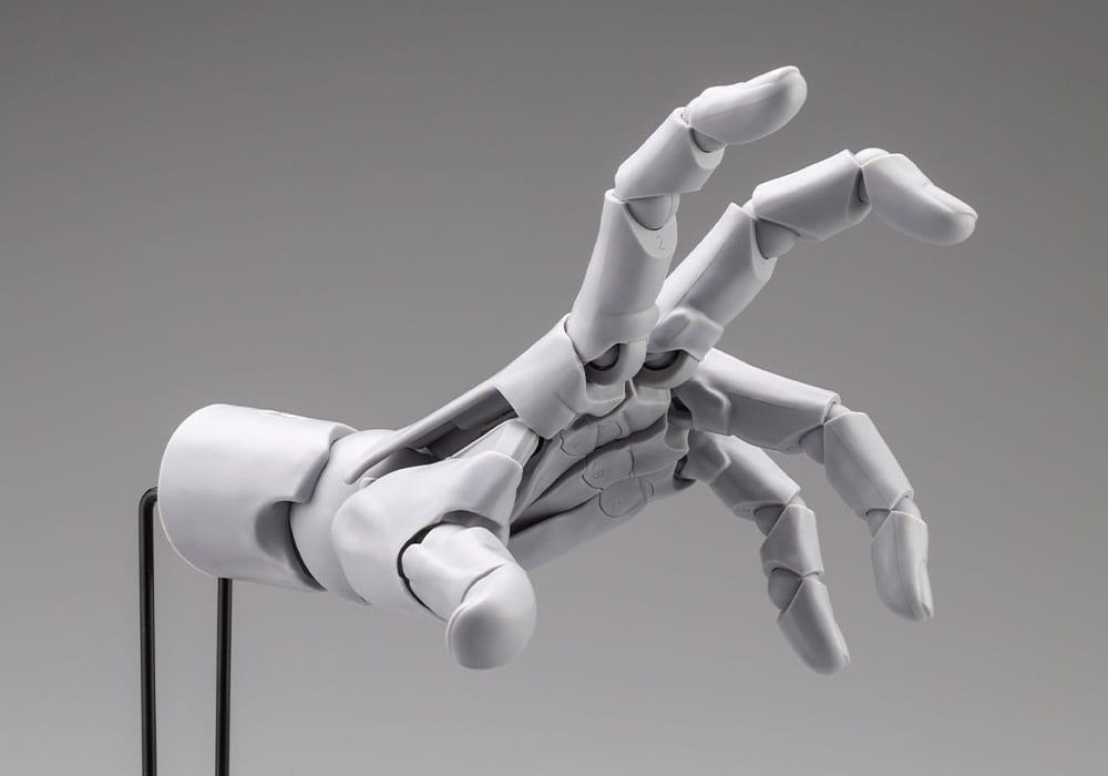Takahiro Kagami PVC Artist Support Item Hand 1/1 Model Men /L Gray 22 cm
