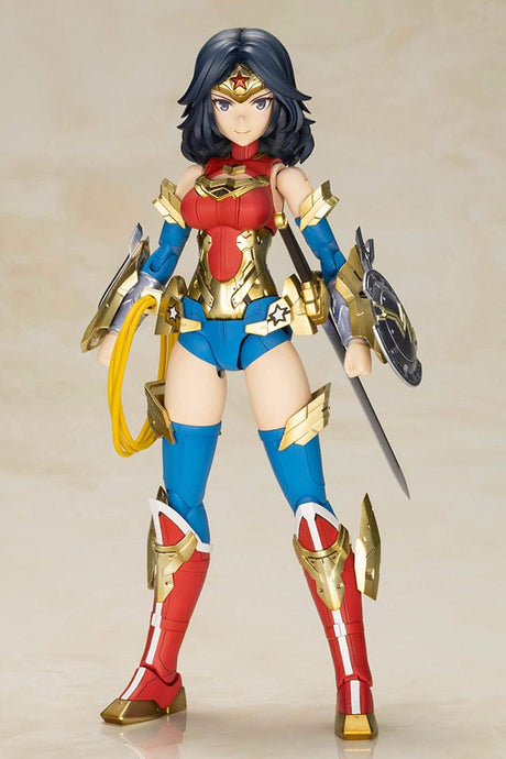 DC Comics Cross Frame Girl Plastic Model Kit Wonder Woman Humikane Shimada Ver. 16 cm