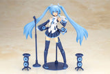 Frame Arms Girl x Hatsune Miku Plastic Model Kit Frame Music Girl Snow Miku Another Color Ver. 15 cm