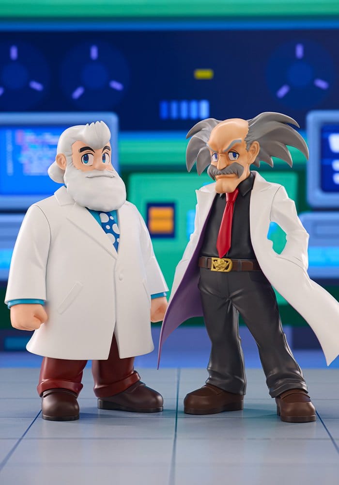 Mega Man Oshi Works PVC Figures 2-Pack Dr. Wily &amp; Dr. Light