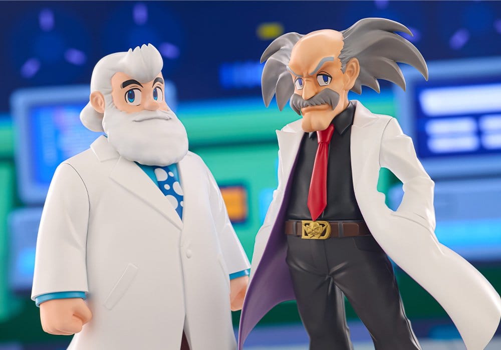 Mega Man Oshi Works PVC Figures 2-Pack Dr. Wily &amp; Dr. Light