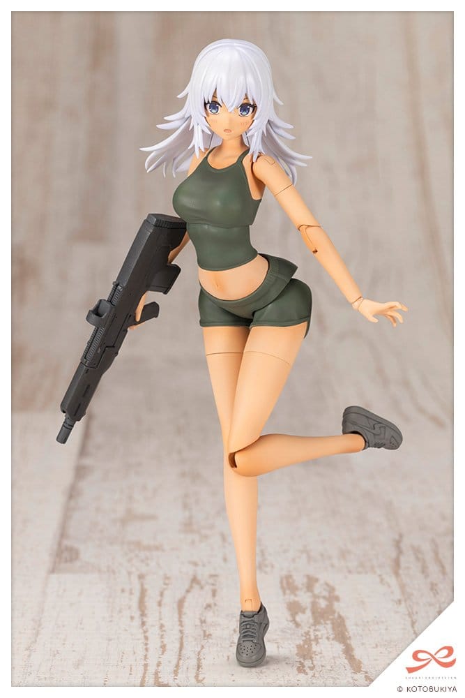 Sousai Shojo Teien Plastic Model Kit 1/10 Training Wolf 16 cm