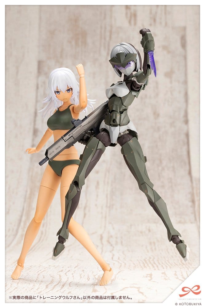 Sousai Shojo Teien Plastic Model Kit 1/10 Training Wolf 16 cm