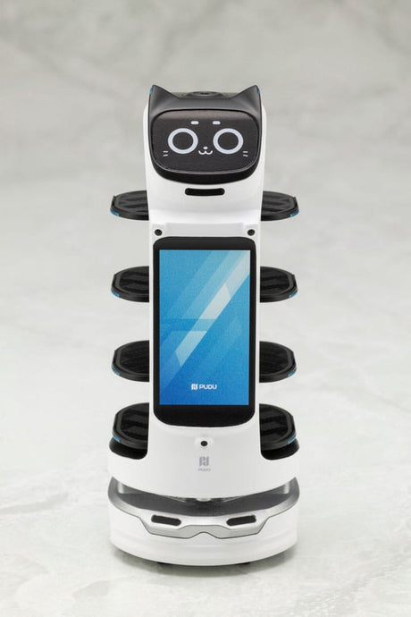 Pudu Robotics Plastic Model Kit Bellabot White Ver. 11 cm