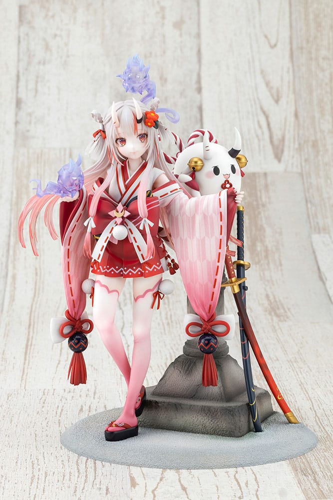 Hololive Production PVC Statue 1/7 Nakiri Ayame Shrine Maiden Fortune Outfit Ver. 26 cm