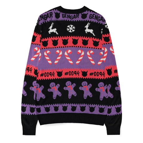 Pokémon Sweater Gengar (Christmas Jumper) Size S