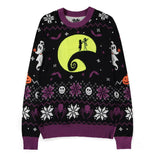 Nightmare Before Christmas Sweater Glow in the Dark (Christmas Jumper) Size XL