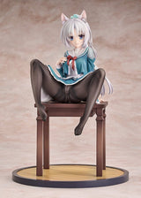 Senren*Banka PVC Figure 1/7 Yoshino Tomotake Animal Ears School Uniform Ver. 21 cm