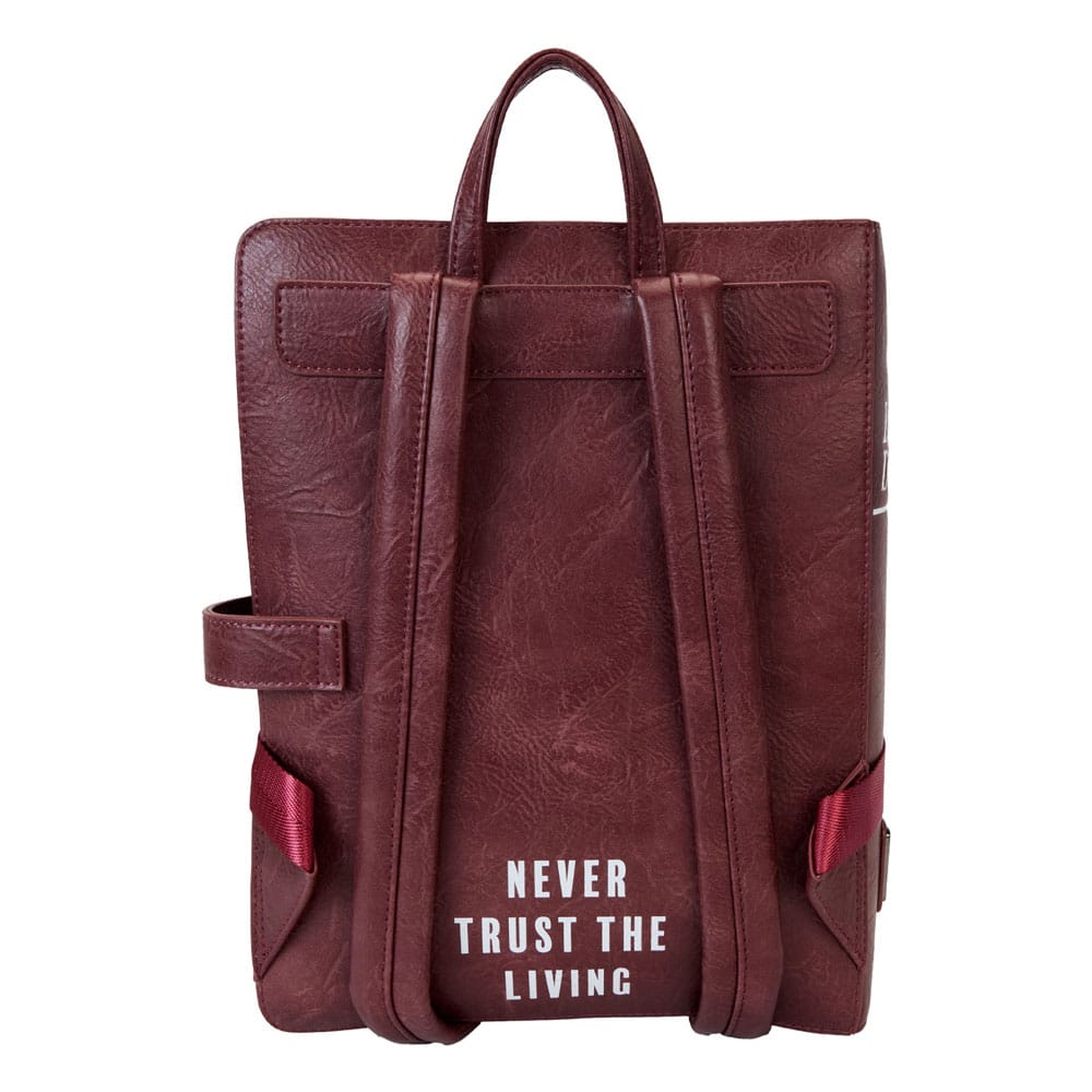 Beetlejuice by Loungefly Backpack Mini Handbook for the recently Deceased Pin Trader