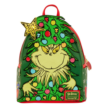 Dr. Seuss by Loungefly Mini Backpack Grinch Holiday