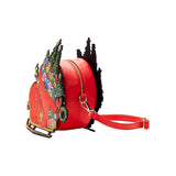 Dr Seuss by Loungefly Crossbody Grinch Sleigh