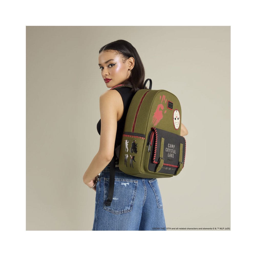 Warner Bros by Loungefly Full-Size Backpack Friday the 13th