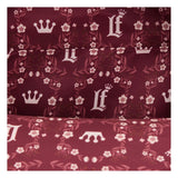 Loungefly Midi Backpack Cream & Red Floral