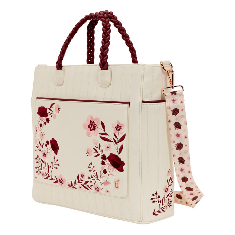 Loungefly Crossbody Bag Figural Cream & Red Floral