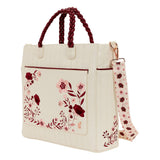 Loungefly Crossbody Bag Figural Cream & Red Floral