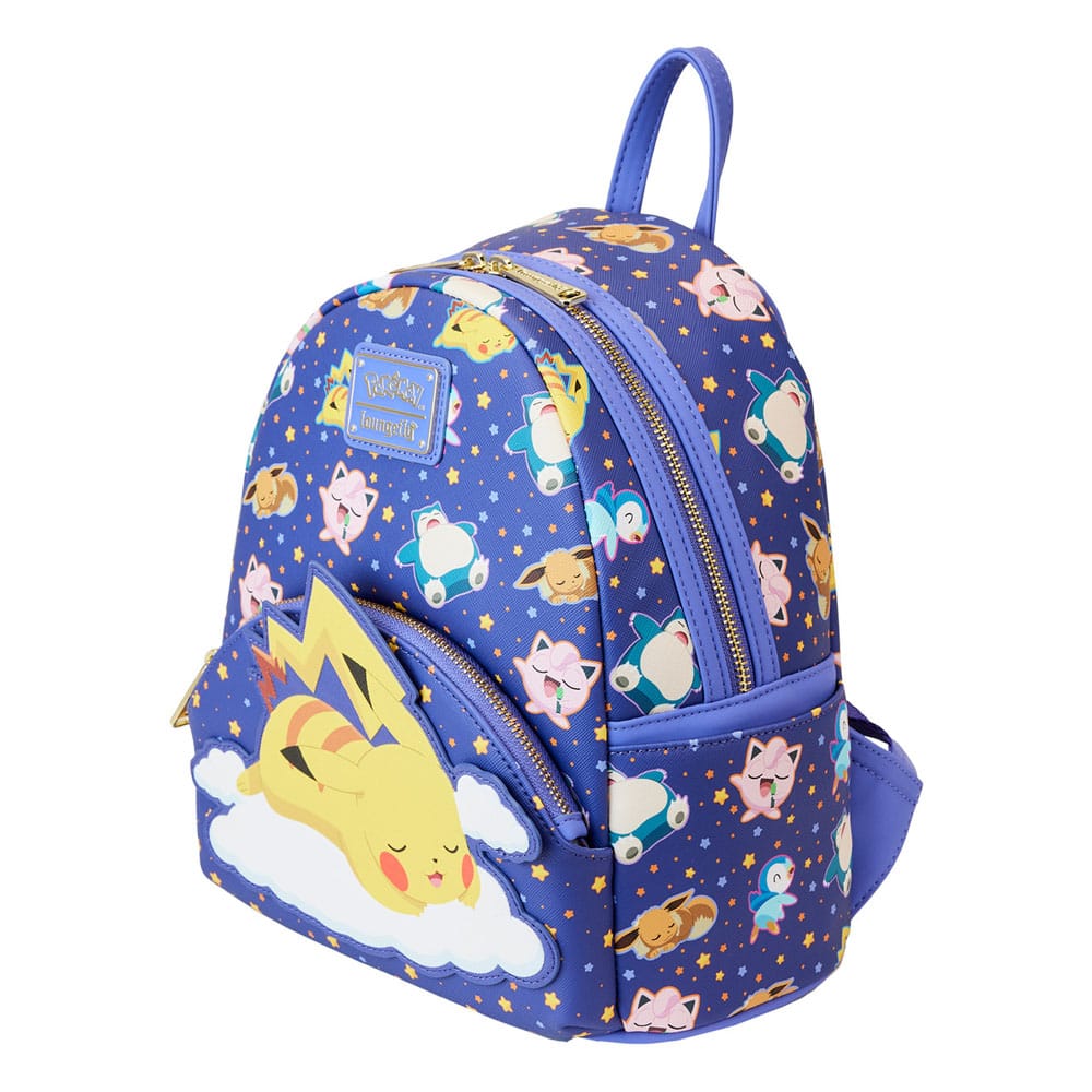 Pokemon by Loungefly Mini Backpack Sleeping Pikachu and Friends