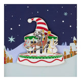 Nightmare Before Christmas by Loungefly Enamel 3" Pins Christmas Town Carousel 3" Limited Edition 8 cm