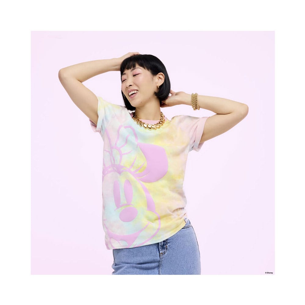 Disney by Loungefly Tee T-Shirt Unisex Minnie Mouse Tie Die Size L