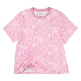 Disney by Loungefly Tee T-Shirt Unisex Hannah Montana Shirred Hem Size L