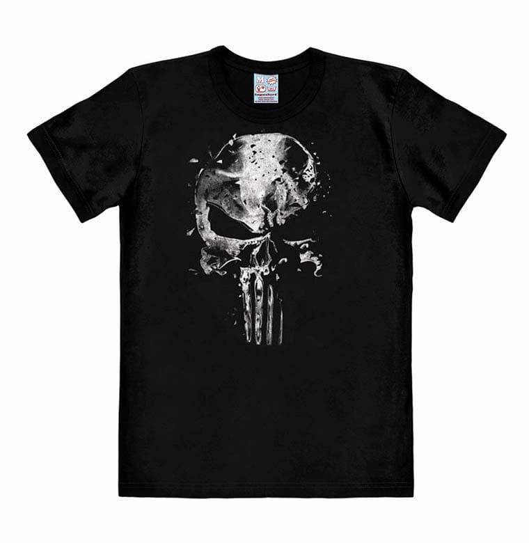 Marvel Easy Fit T-Shirt Punisher - Mercury Skull Size XL