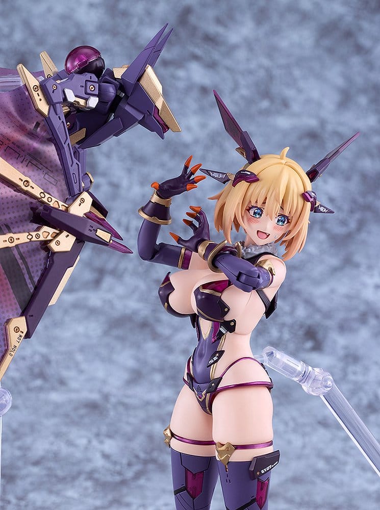 Bunny Suit Planning Plastic Model Kit PLAMAX BP-03 Sophia F. Shirring: Vampire Ver. 17 cm