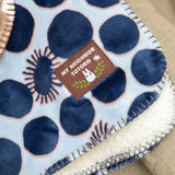 My Neighbor Totoro couverture polaire moirée Soot Sprite silhouette 70 x 100 cm