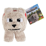 A Minecraft Movie Plush Figure Dennis the Wolf 20 cm