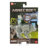 A Minecraft Movie Action Figure Dennis the Wolf 10 cm