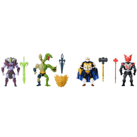 Masters of the Universe Origins Action Figure 4-Pack heo exclusive 14 cm