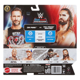 WWE Main Event Showdown Action Figures CM Punk vs Seth "Freakin" Rollins 2-Pack 15 cm