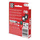 Mattel 80th Anniversary UNO Card Game Ruby Red