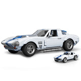 Mattel Brick Shop Hot Wheels Elite Series Building Set 1/16 Corvette Grand Sport