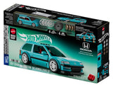 Hot Wheels Speed Series Mattel Brick Shop Building Set 1/32 Custom ’90 Honda Civic EF